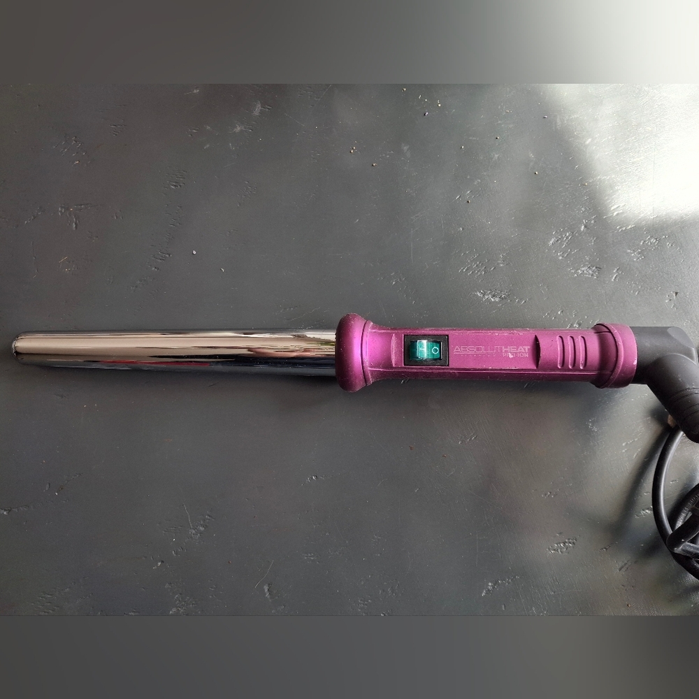 Absolute Heat Pro Ion Purple Curling Wand